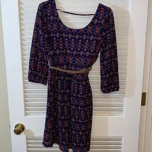 Girls M Red Camel dress